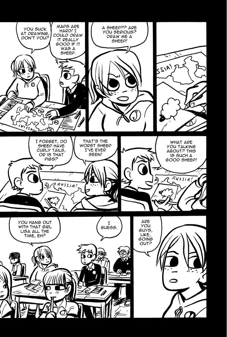 Scott Pilgrim Chapter 6 page 17 - Chapter 6 : The New Kid