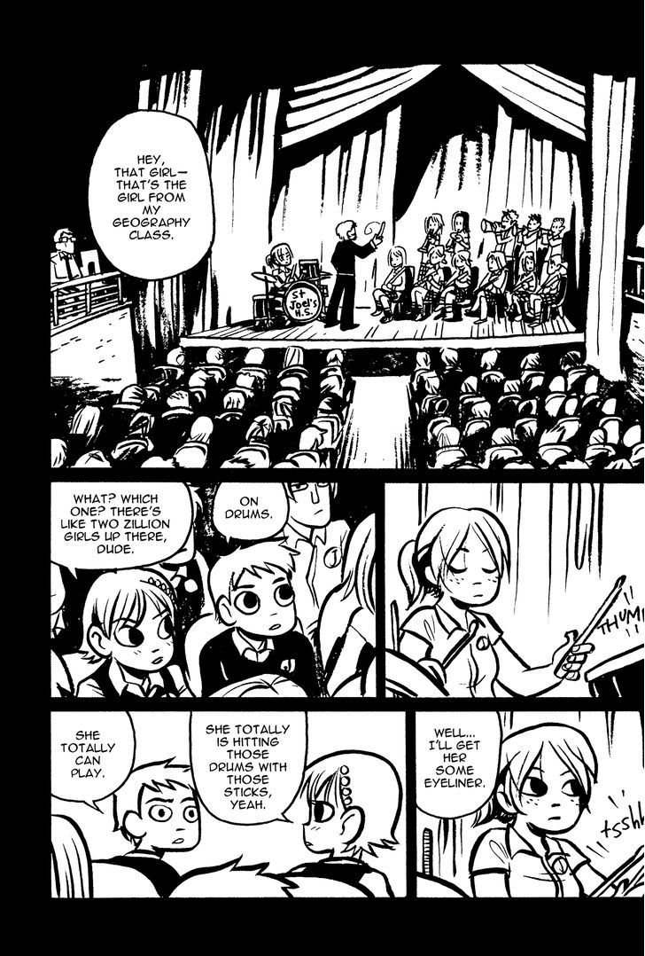 Scott Pilgrim Chapter 6 page 18 - Chapter 6 : The New Kid