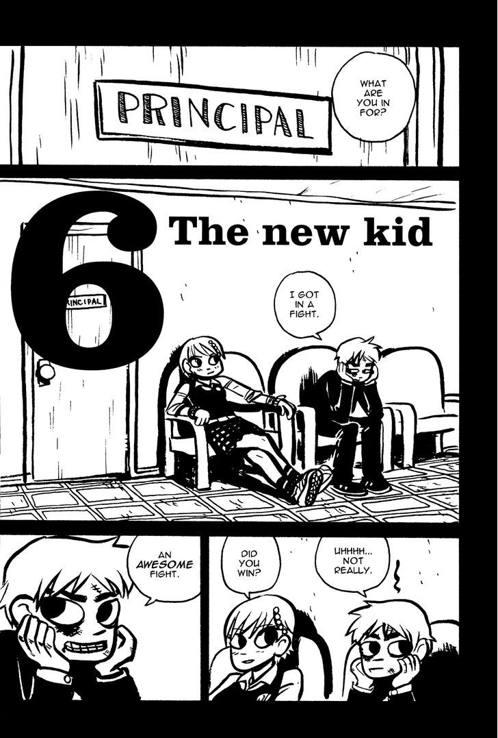 Scott Pilgrim Chapter 6 page 7 - Chapter 6 : The New Kid