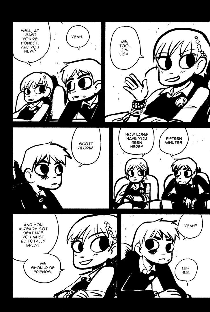 Scott Pilgrim Chapter 6 page 8 - Chapter 6 : The New Kid