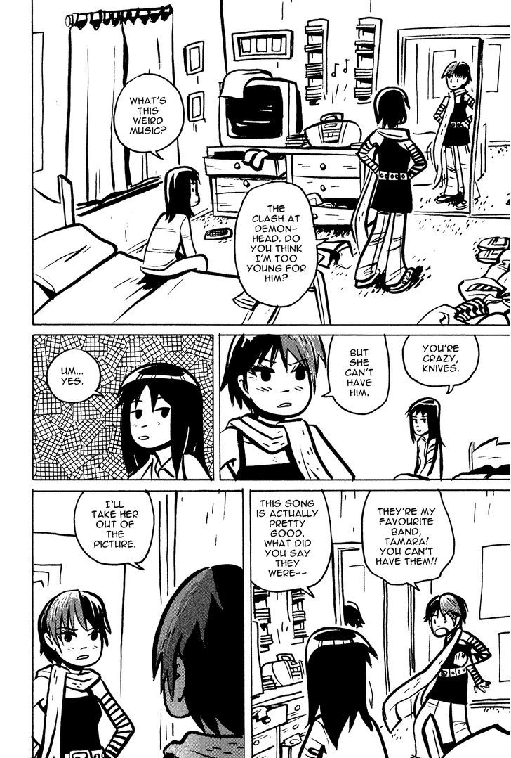 Scott Pilgrim Chapter 9 page 18 - Chapter 9 : As Long as the Road Lacks Perspective