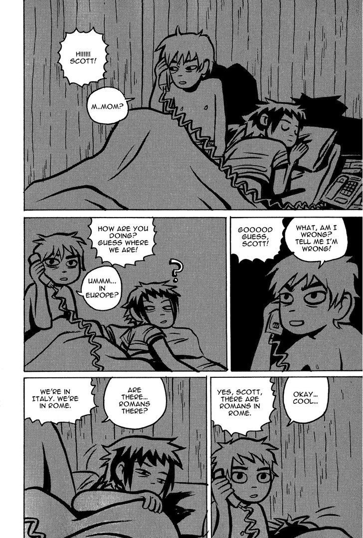 Scott Pilgrim Chapter 9 page 2 - Chapter 9 : As Long as the Road Lacks Perspective