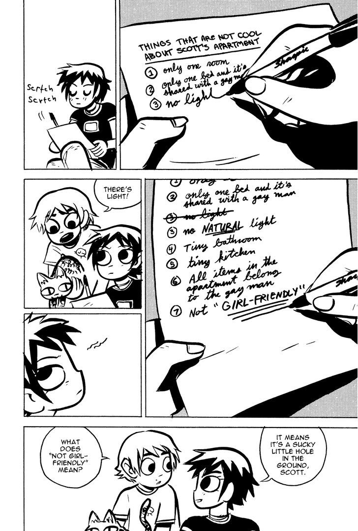Scott Pilgrim Chapter 9 page 20 - Chapter 9 : As Long as the Road Lacks Perspective