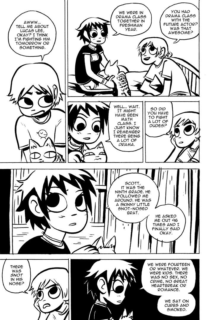 Scott Pilgrim Chapter 9 page 21 - Chapter 9 : As Long as the Road Lacks Perspective