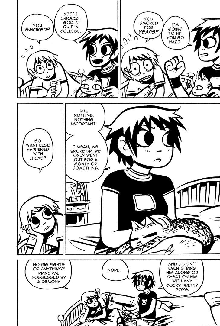 Scott Pilgrim Chapter 9 page 22 - Chapter 9 : As Long as the Road Lacks Perspective