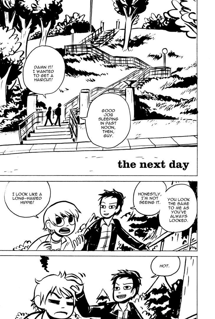 Scott Pilgrim Chapter 9 page 23 - Chapter 9 : As Long as the Road Lacks Perspective