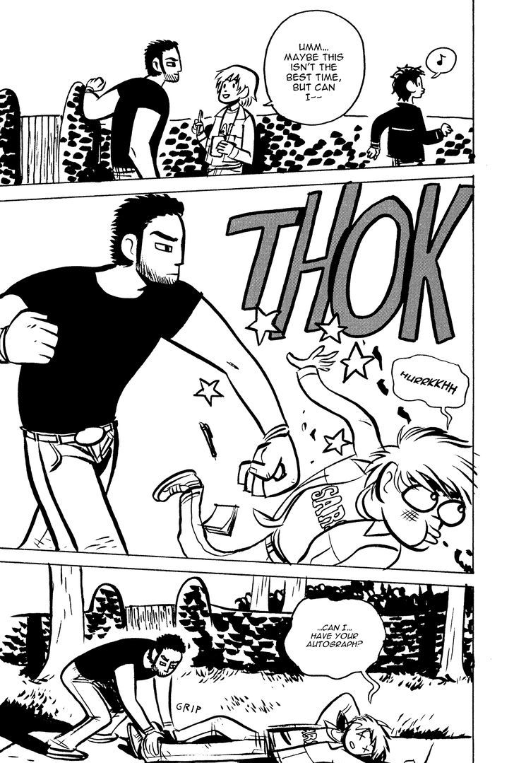 Scott Pilgrim Chapter 9 page 27 - Chapter 9 : As Long as the Road Lacks Perspective