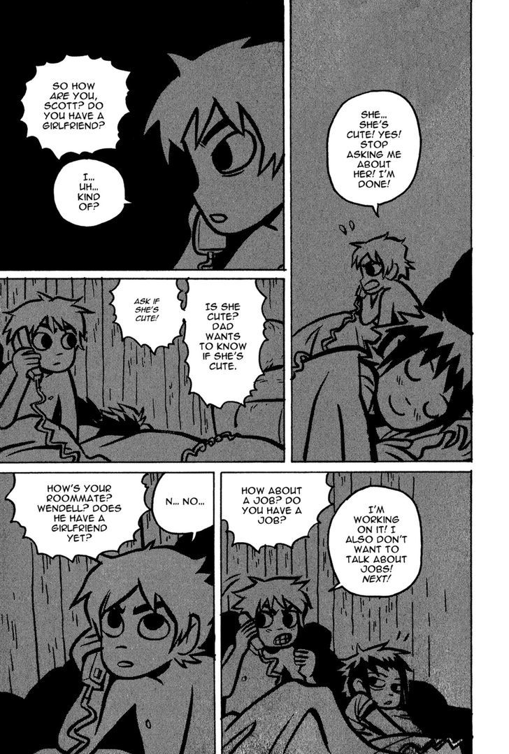 Scott Pilgrim Chapter 9 page 3 - Chapter 9 : As Long as the Road Lacks Perspective