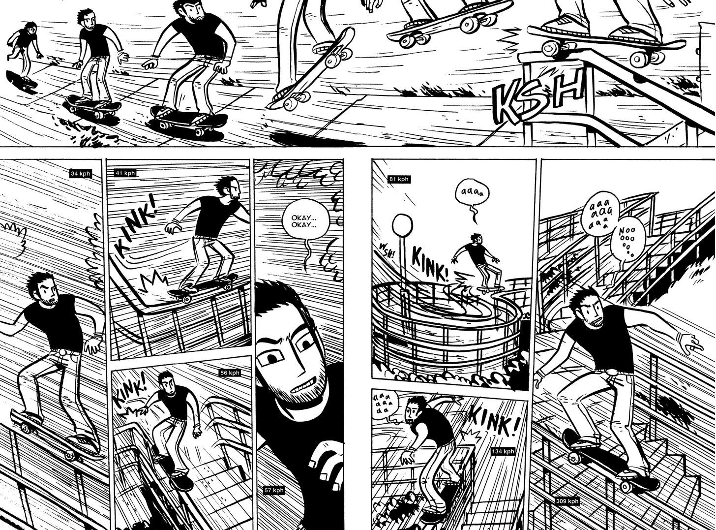 Scott Pilgrim Chapter 9 page 35 - Chapter 9 : As Long as the Road Lacks Perspective