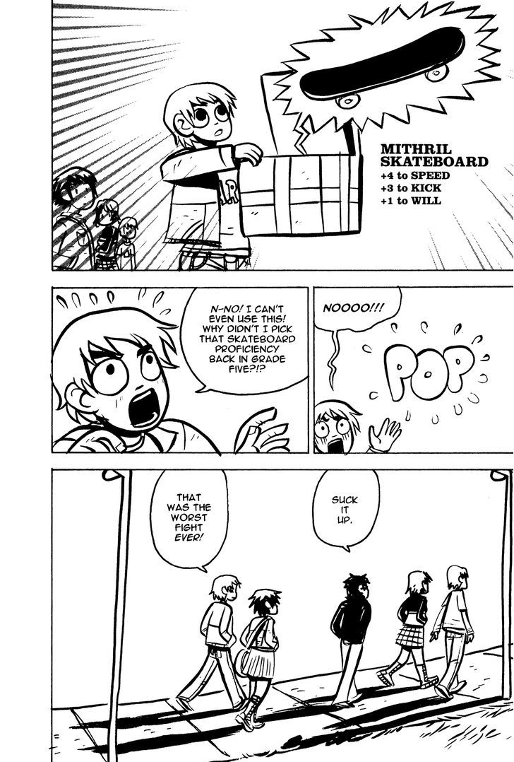 Scott Pilgrim Chapter 9 page 39 - Chapter 9 : As Long as the Road Lacks Perspective