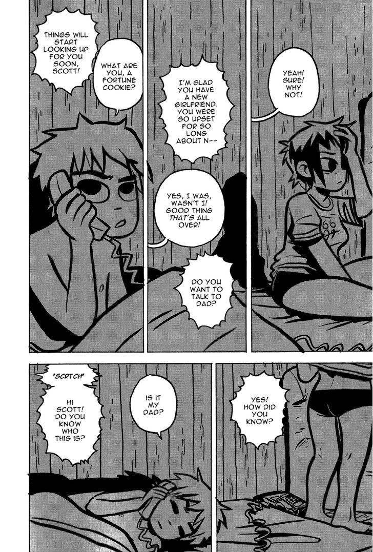 Scott Pilgrim Chapter 9 page 4 - Chapter 9 : As Long as the Road Lacks Perspective