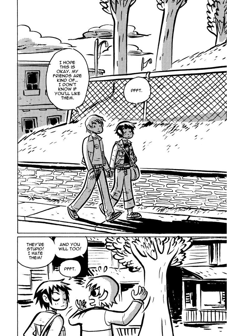 Scott Pilgrim Chapter 9 page 6 - Chapter 9 : As Long as the Road Lacks Perspective