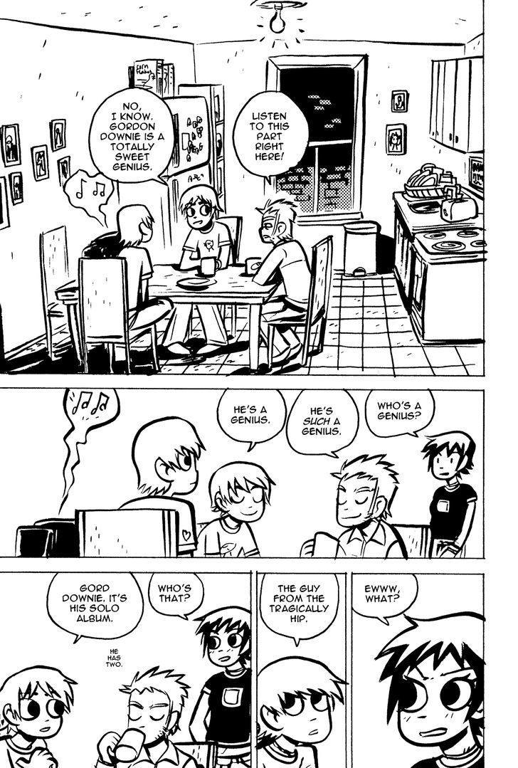 Scott Pilgrim Chapter 9 page 7 - Chapter 9 : As Long as the Road Lacks Perspective