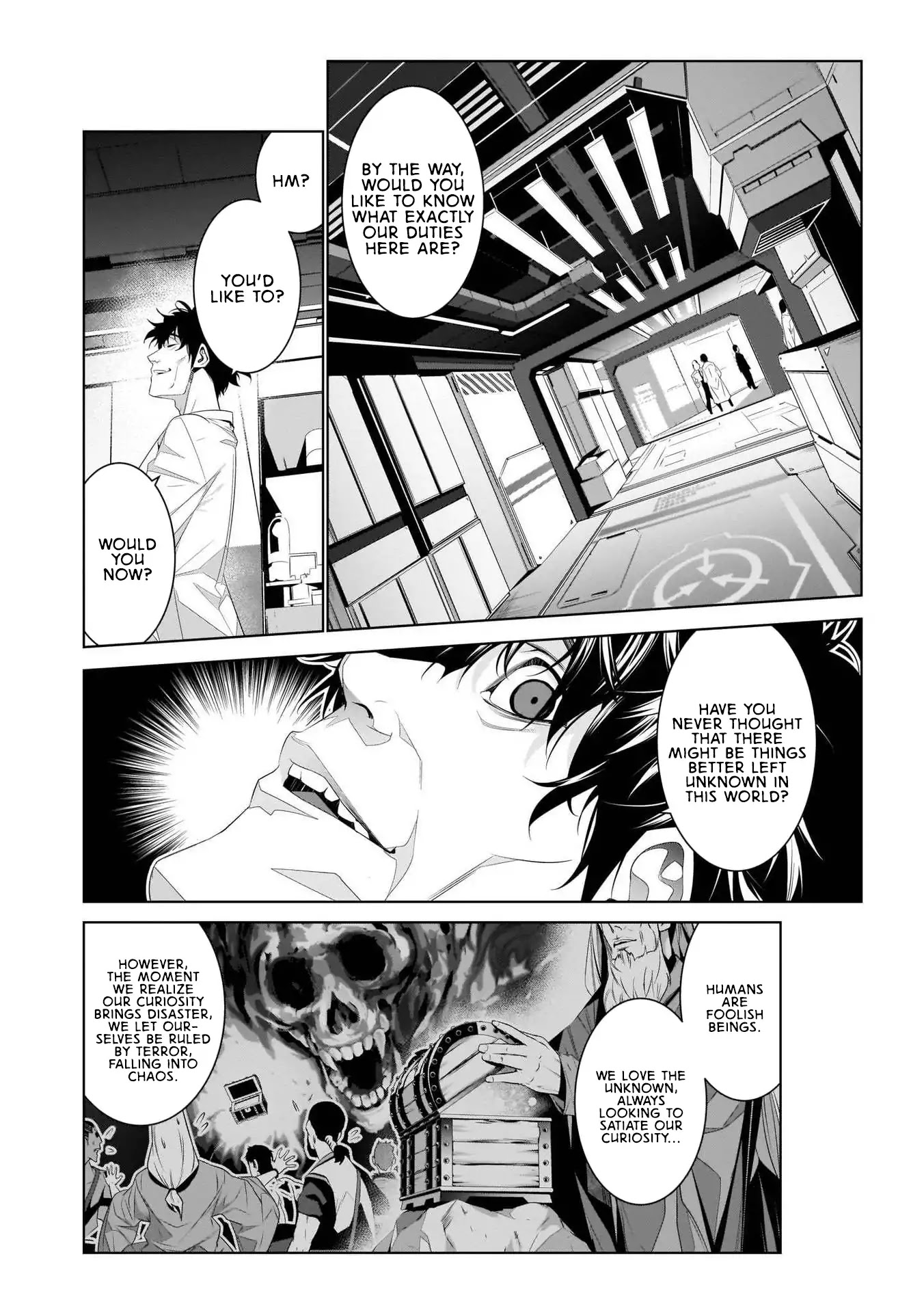 SCP Comic Anthology - KAI Chapter 1 page 6 - Chapter 1: Prologue