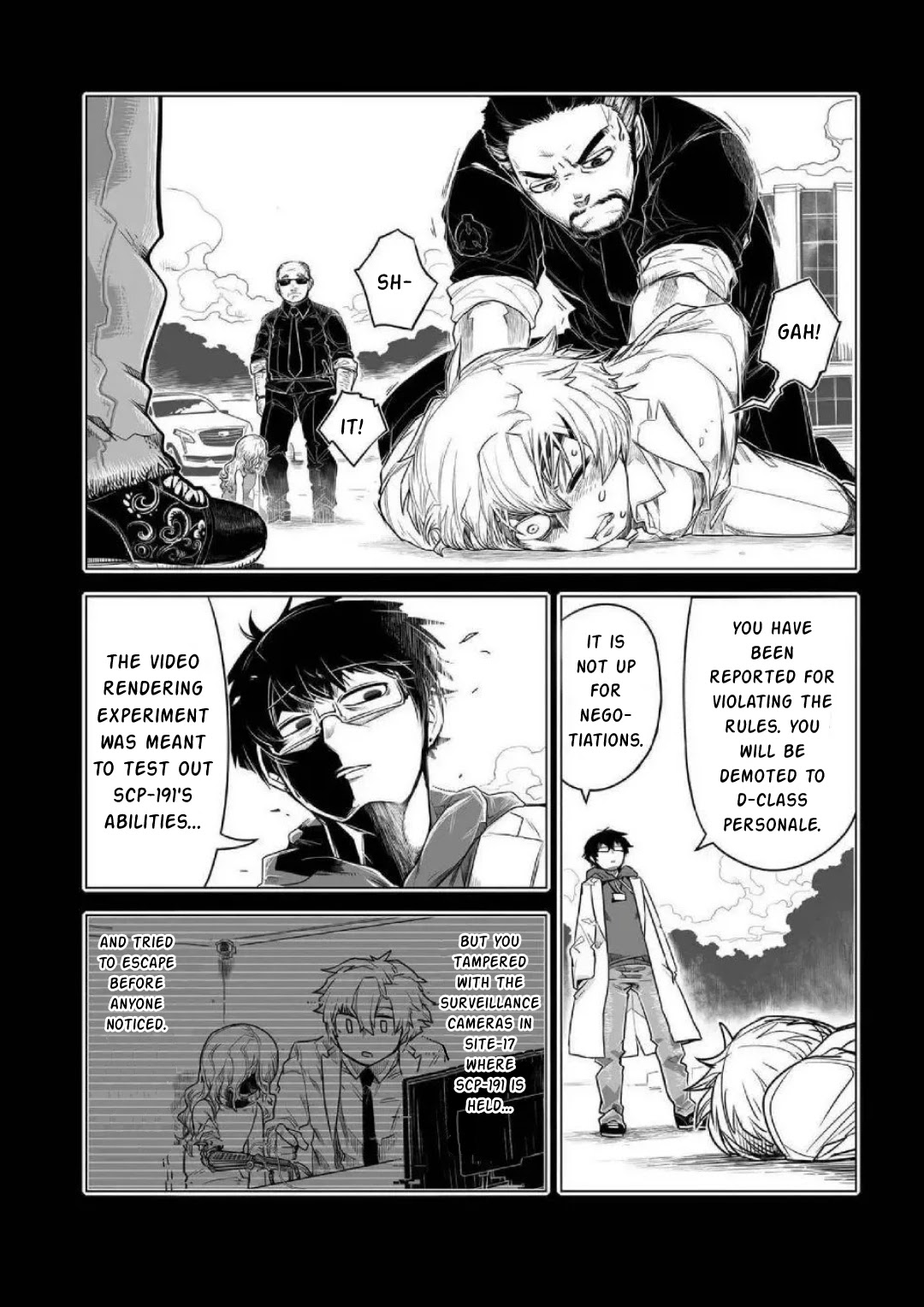 SCP Comic Anthology - KAI Chapter 10 page 13 - Chapter 10: SCP-191: Cyborg Child (Nakajima Goren & Hayami)