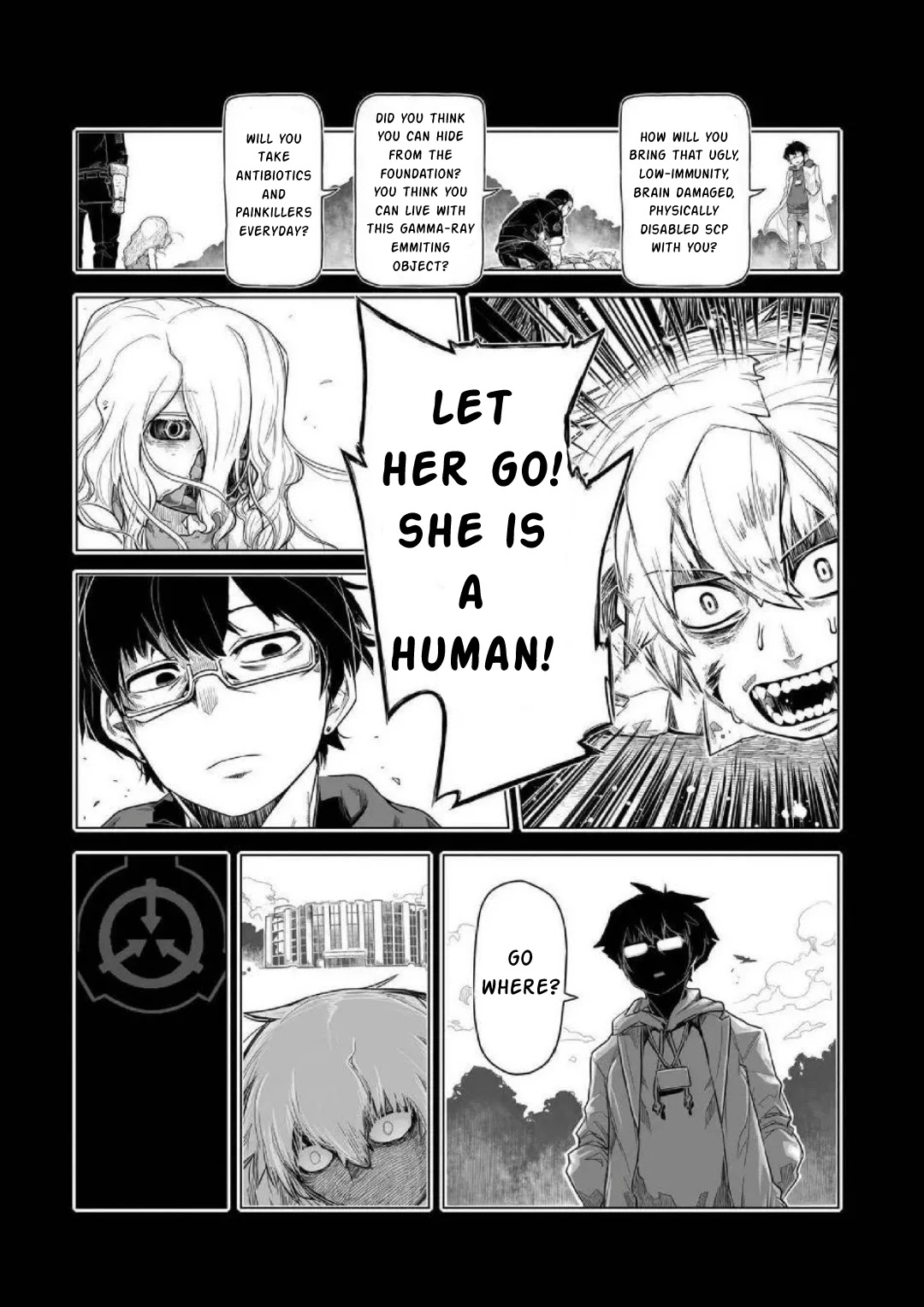 SCP Comic Anthology - KAI Chapter 10 page 14 - Chapter 10: SCP-191: Cyborg Child (Nakajima Goren & Hayami)