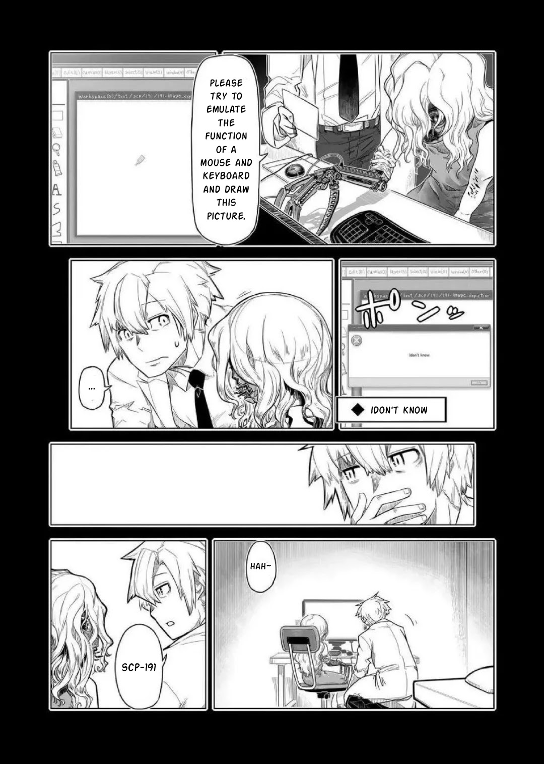 SCP Comic Anthology - KAI Chapter 10 page 6 - Chapter 10: SCP-191: Cyborg Child (Nakajima Goren & Hayami)