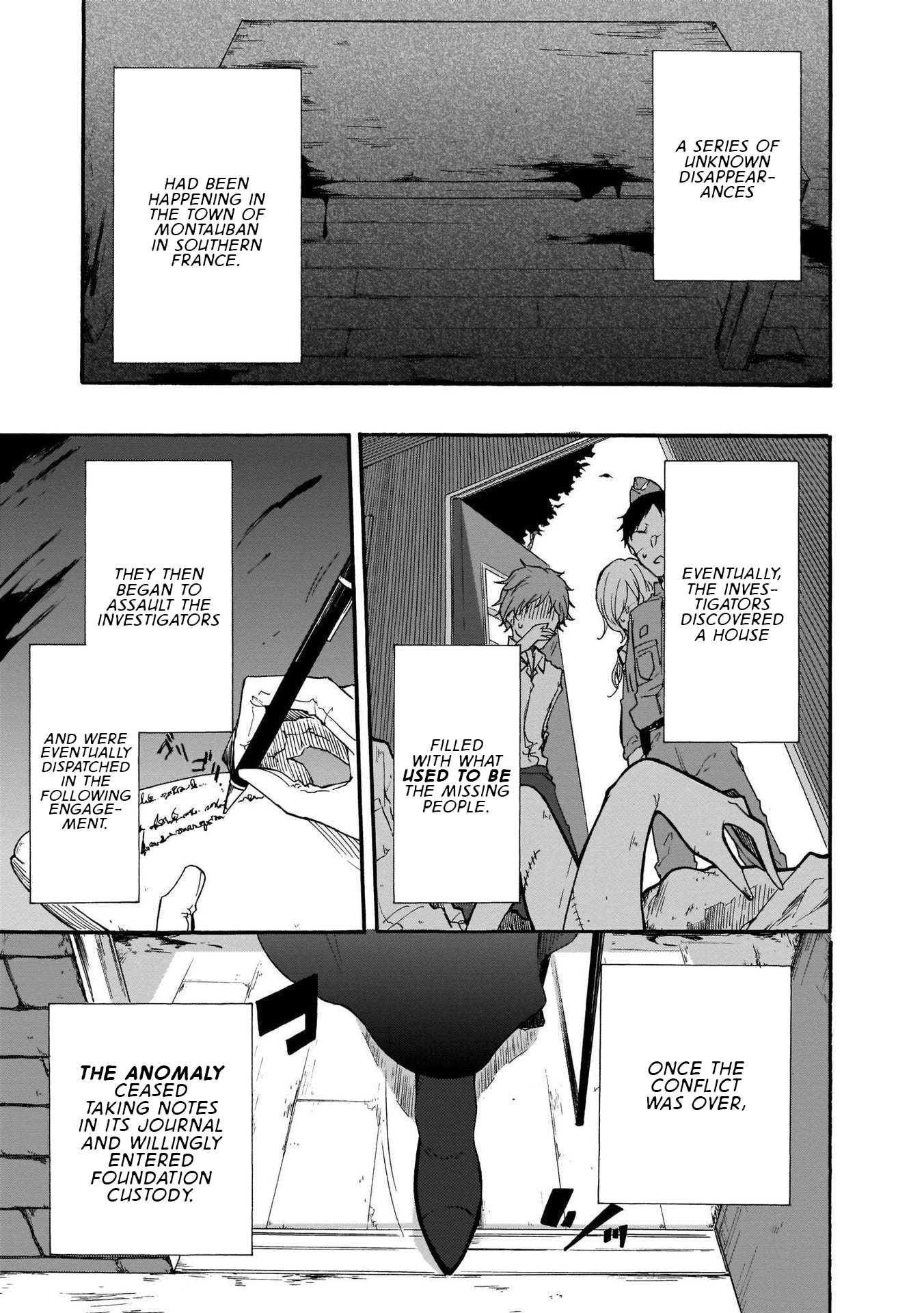 SCP Comic Anthology - KAI Chapter 2 page 1 - Chapter 2: SCP-049 - Plague Doctor (Korehito)