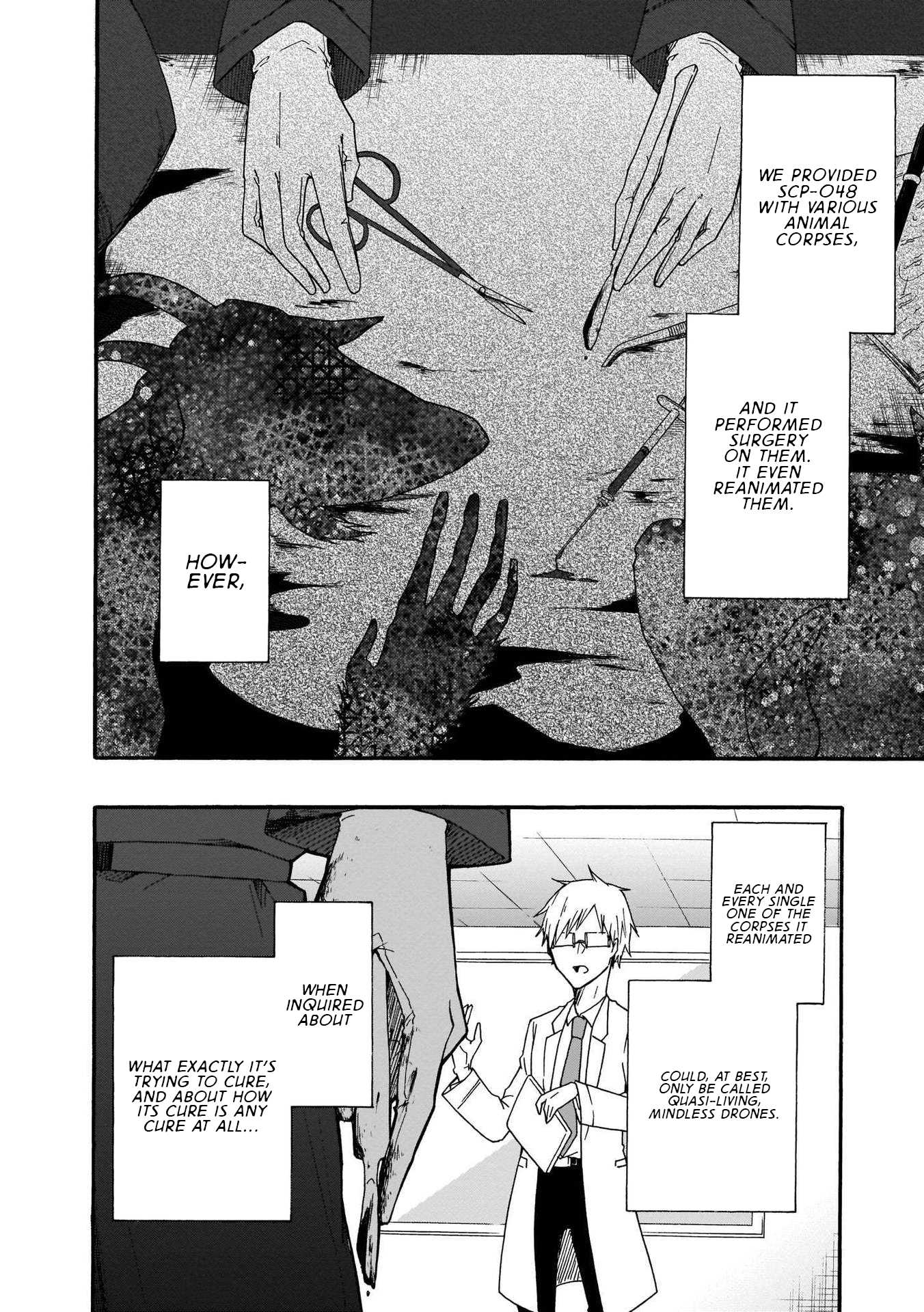SCP Comic Anthology - KAI Chapter 2 page 10 - Chapter 2: SCP-049 - Plague Doctor (Korehito)