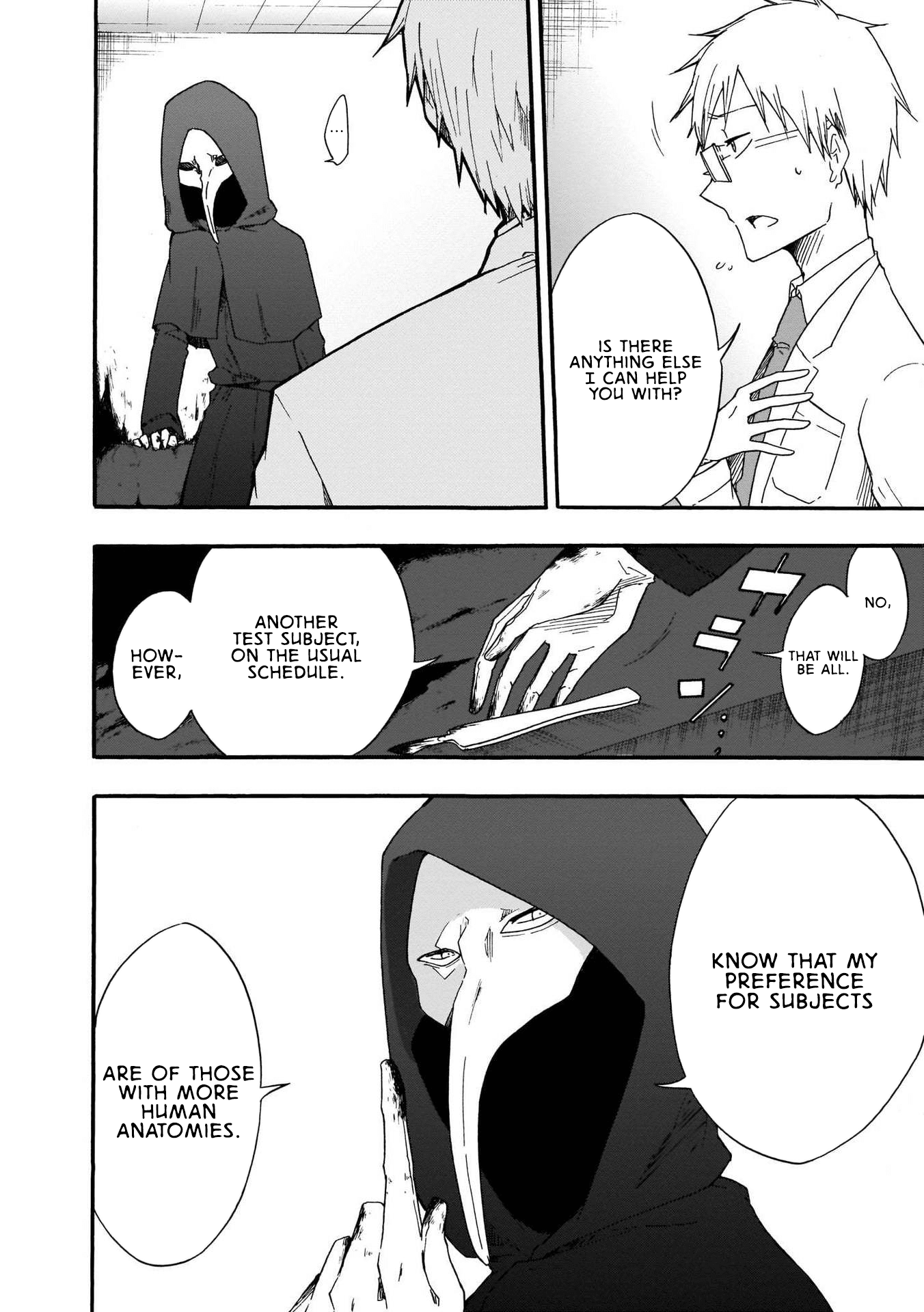 SCP Comic Anthology - KAI Chapter 2 page 12 - Chapter 2: SCP-049 - Plague Doctor (Korehito)