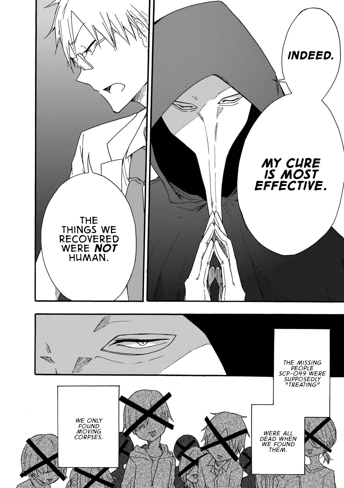 SCP Comic Anthology - KAI Chapter 2 page 6 - Chapter 2: SCP-049 - Plague Doctor (Korehito)