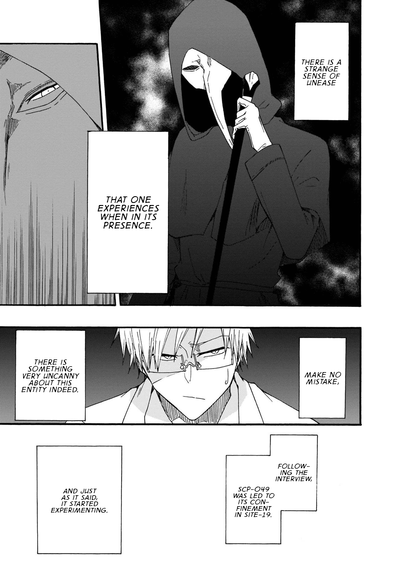 SCP Comic Anthology - KAI Chapter 2 page 9 - Chapter 2: SCP-049 - Plague Doctor (Korehito)