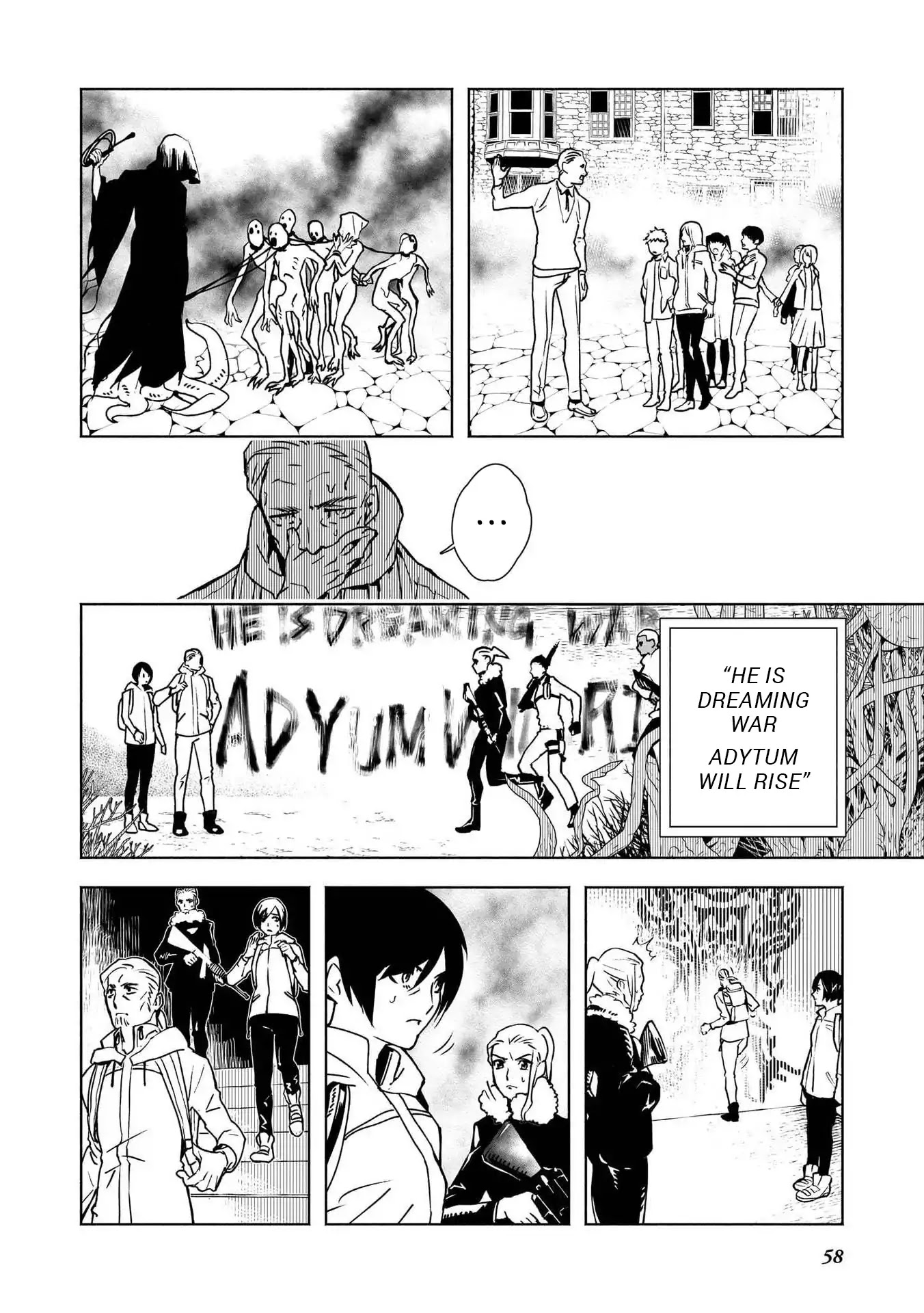 SCP Comic Anthology - KAI Chapter 5 page 12 - Chapter 5: SCP-2480 - An Unfinished Ritual (AnonymU)