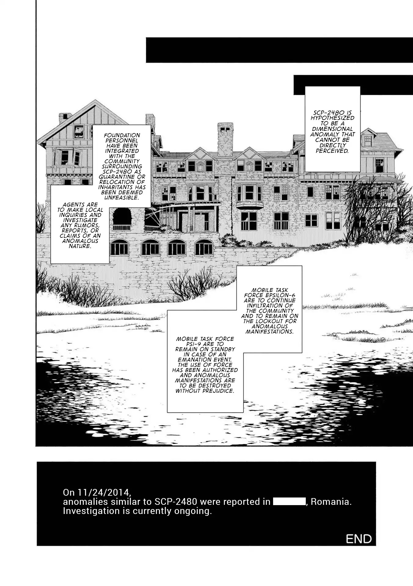 SCP Comic Anthology - KAI Chapter 5 page 16 - Chapter 5: SCP-2480 - An Unfinished Ritual (AnonymU)