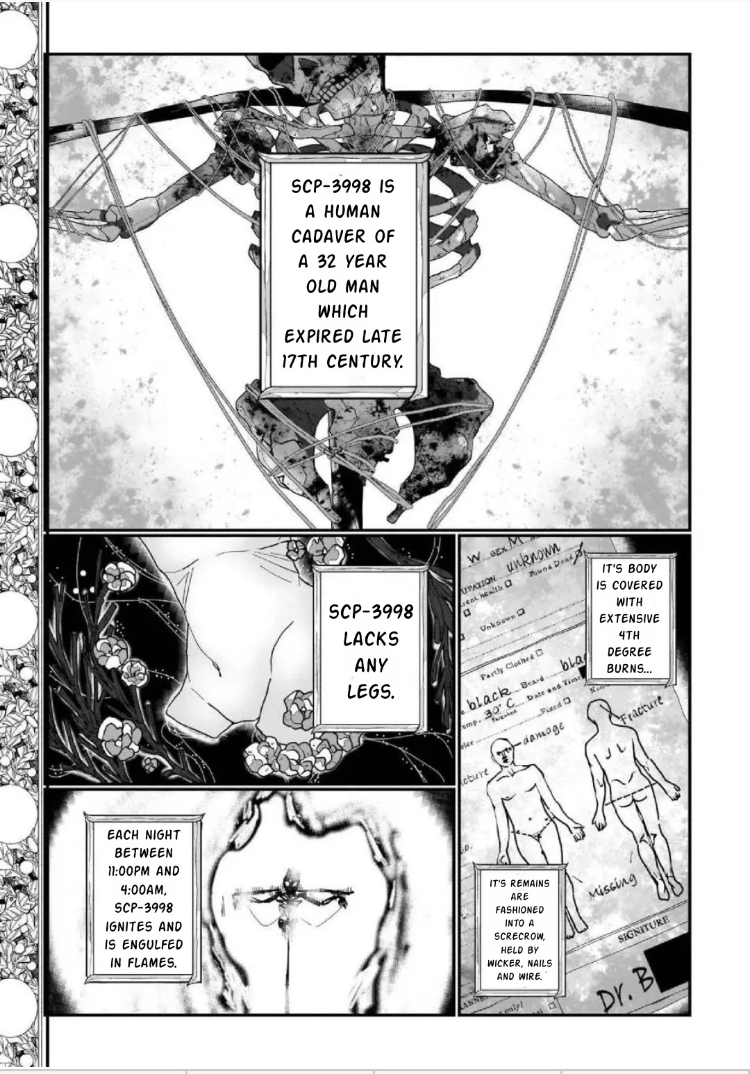 SCP Comic Anthology - KAI Chapter 6 page 1 - Chapter 6: SCP 3998: The Wicker Witch lives (Sanada Ima)