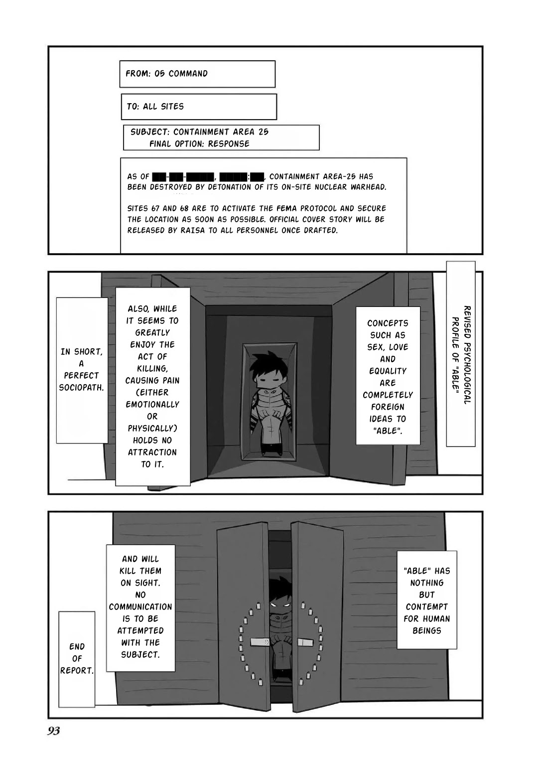 SCP Comic Anthology - KAI Chapter 7 page 11 - Chapter 7: SCP-076: MTF Omega-7 Incident Log (松(A・TYPEcorp.))