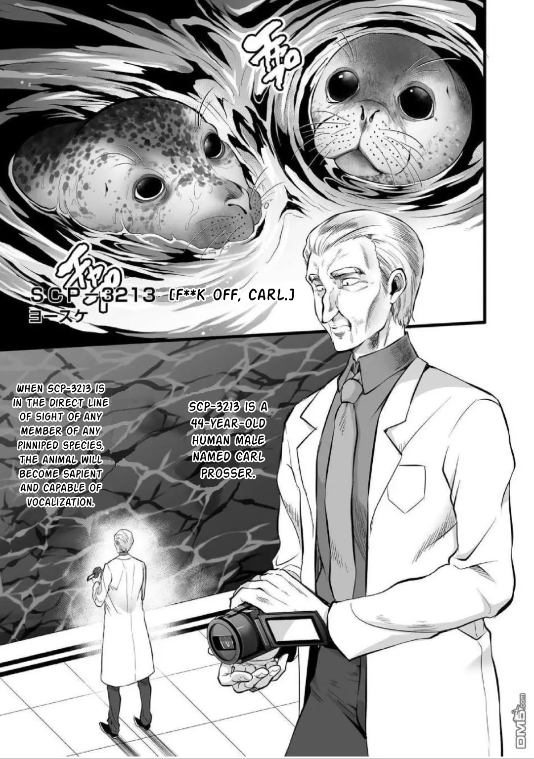 SCP Comic Anthology - KAI Chapter 8 page 1 - Chapter 8: SCP-3213: F**k, off Carl (Yousuke)
