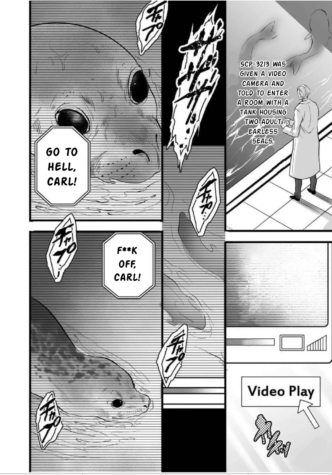 SCP Comic Anthology - KAI Chapter 8 page 4 - Chapter 8: SCP-3213: F**k, off Carl (Yousuke)