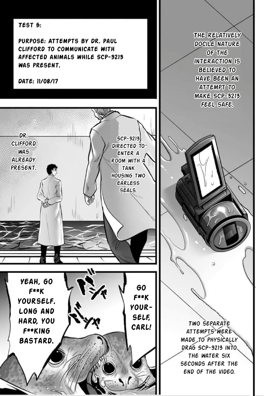 SCP Comic Anthology - KAI Chapter 8 page 5 - Chapter 8: SCP-3213: F**k, off Carl (Yousuke)