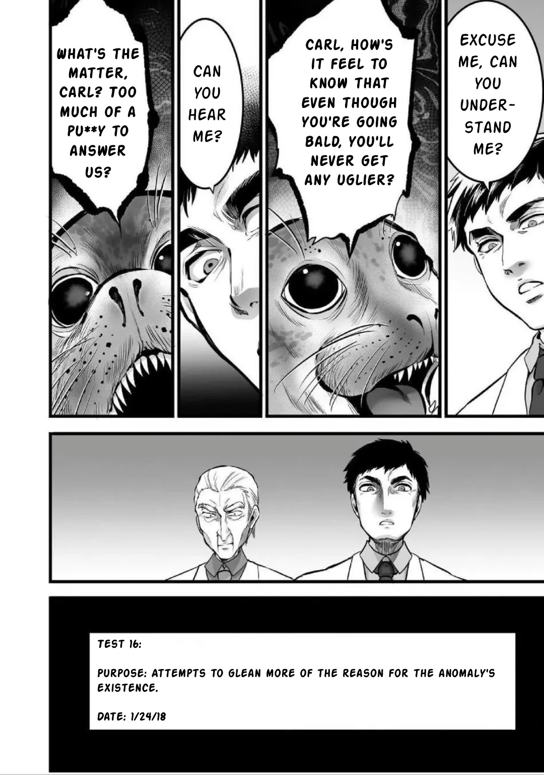 SCP Comic Anthology - KAI Chapter 8 page 6 - Chapter 8: SCP-3213: F**k, off Carl (Yousuke)