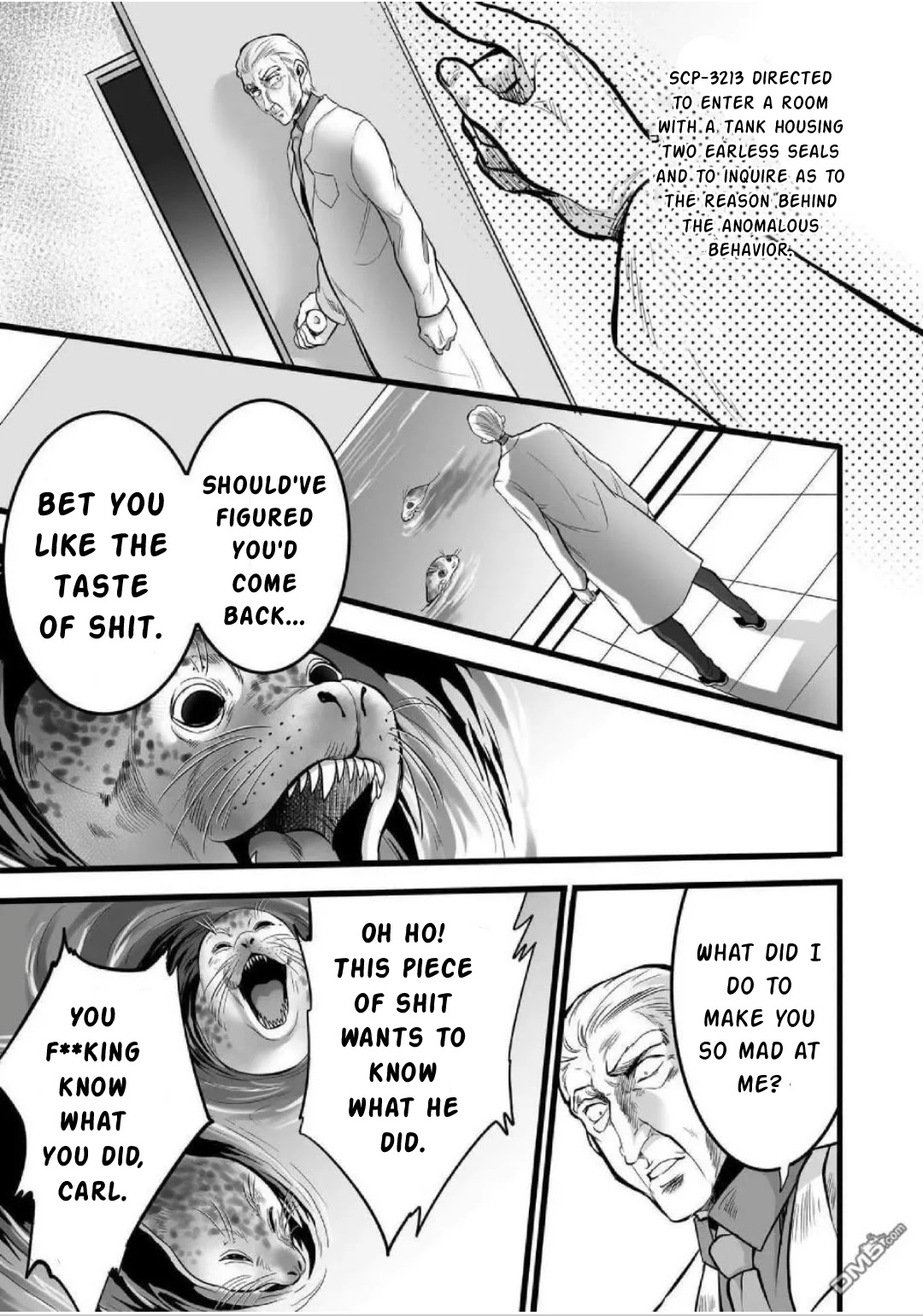 SCP Comic Anthology - KAI Chapter 8 page 7 - Chapter 8: SCP-3213: F**k, off Carl (Yousuke)