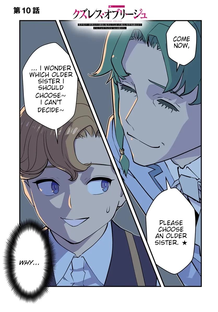 Scumless Oblige: Reborn as the Scummy Villain in an 18+ Adult Game, and I Absolutely Want to Seize the Mob Life Using My Knowledge of the Original Story Chapter 10 page 1 - Chapter 10
