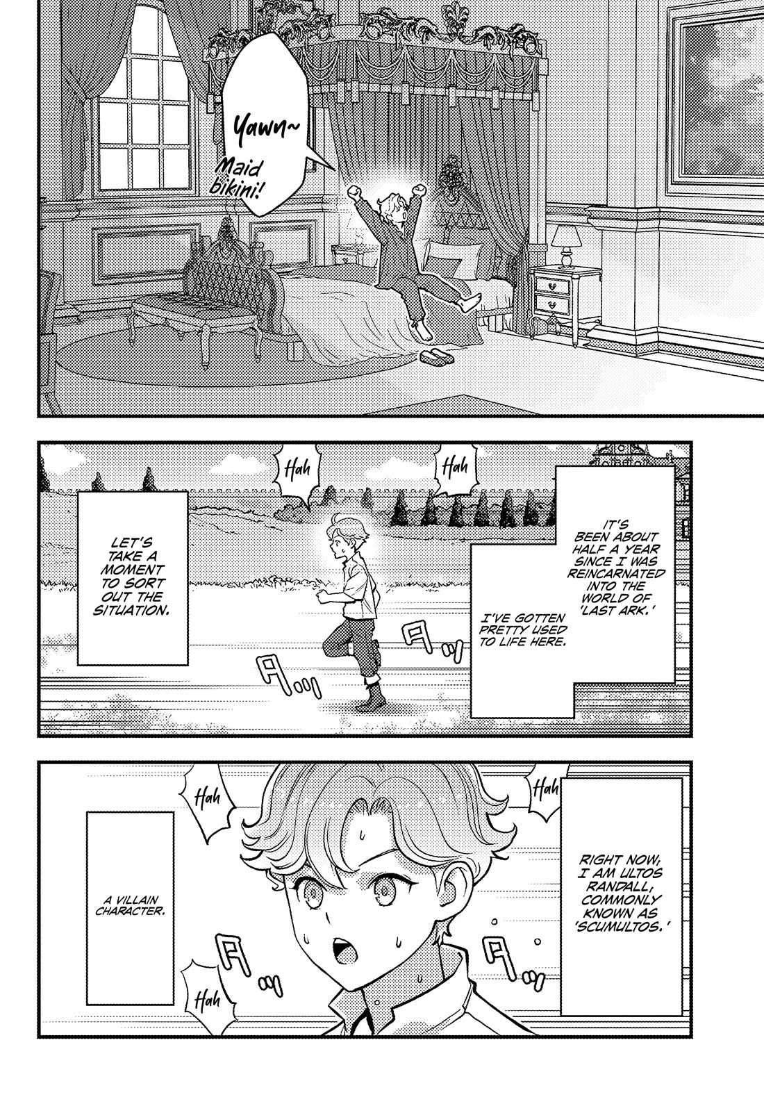 Scumless Oblige: Reborn as the Scummy Villain in an 18+ Adult Game, and I Absolutely Want to Seize the Mob Life Using My Knowledge of the Original Story Chapter 2 page 3 - Chapter 2