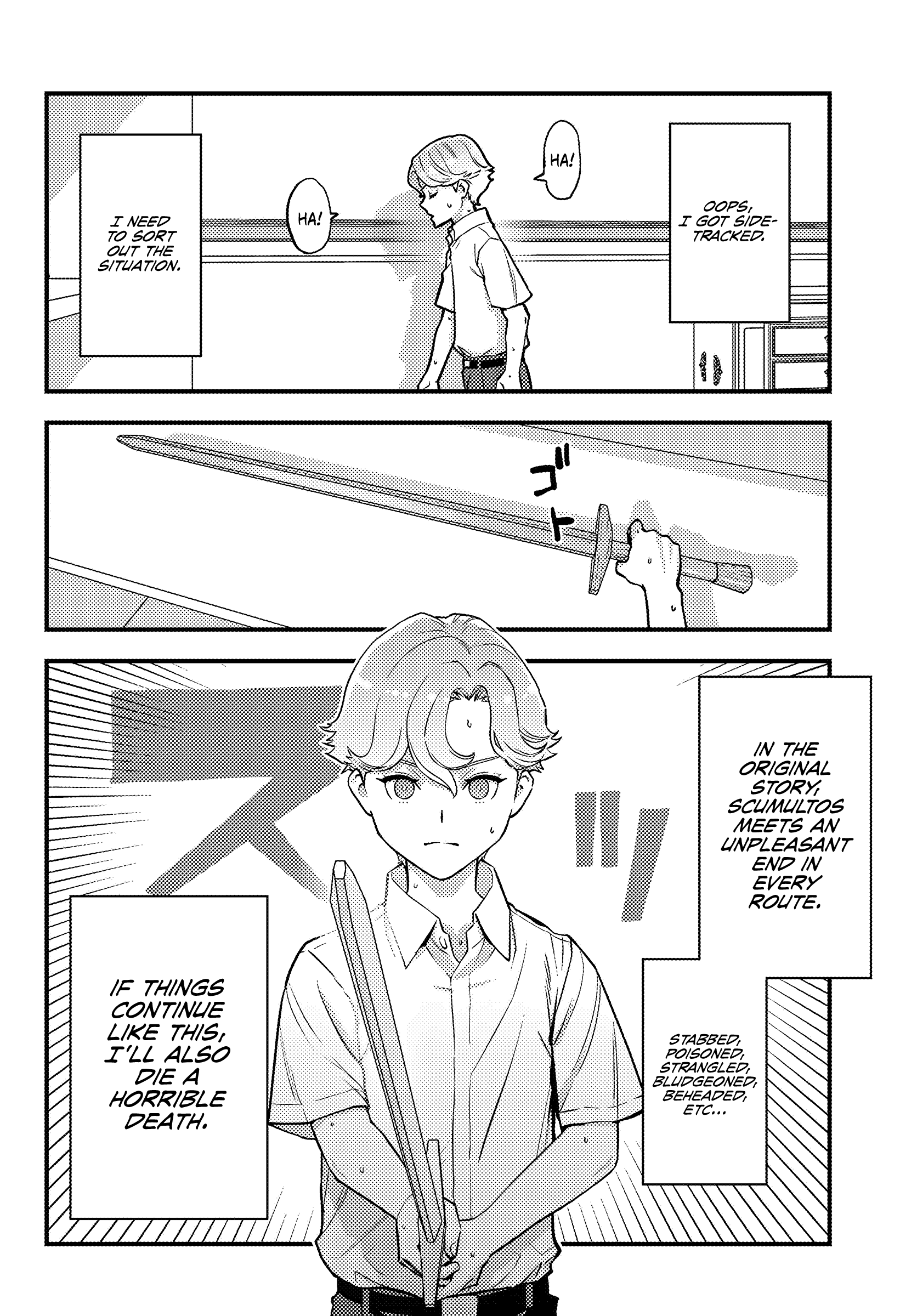 Scumless Oblige: Reborn as the Scummy Villain in an 18+ Adult Game, and I Absolutely Want to Seize the Mob Life Using My Knowledge of the Original Story Chapter 2 page 7 - Chapter 2