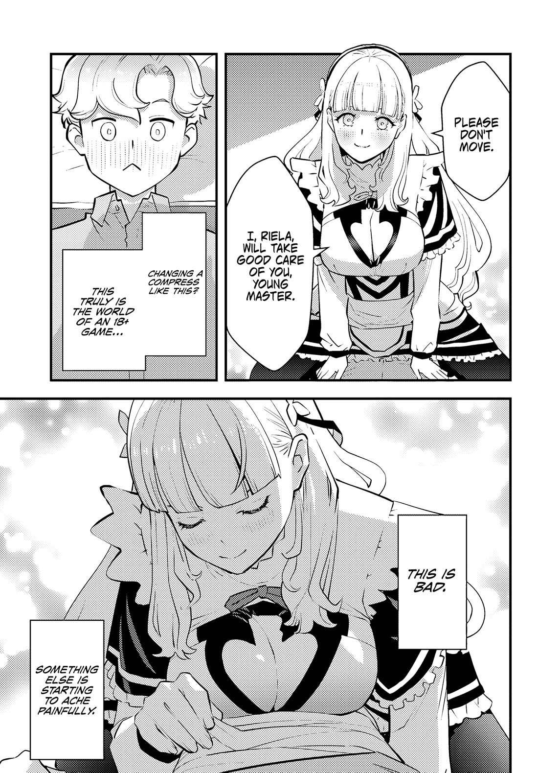Scumless Oblige: Reborn as the Scummy Villain in an 18+ Adult Game, and I Absolutely Want to Seize the Mob Life Using My Knowledge of the Original Story Chapter 4 page 28 - Chapter 4