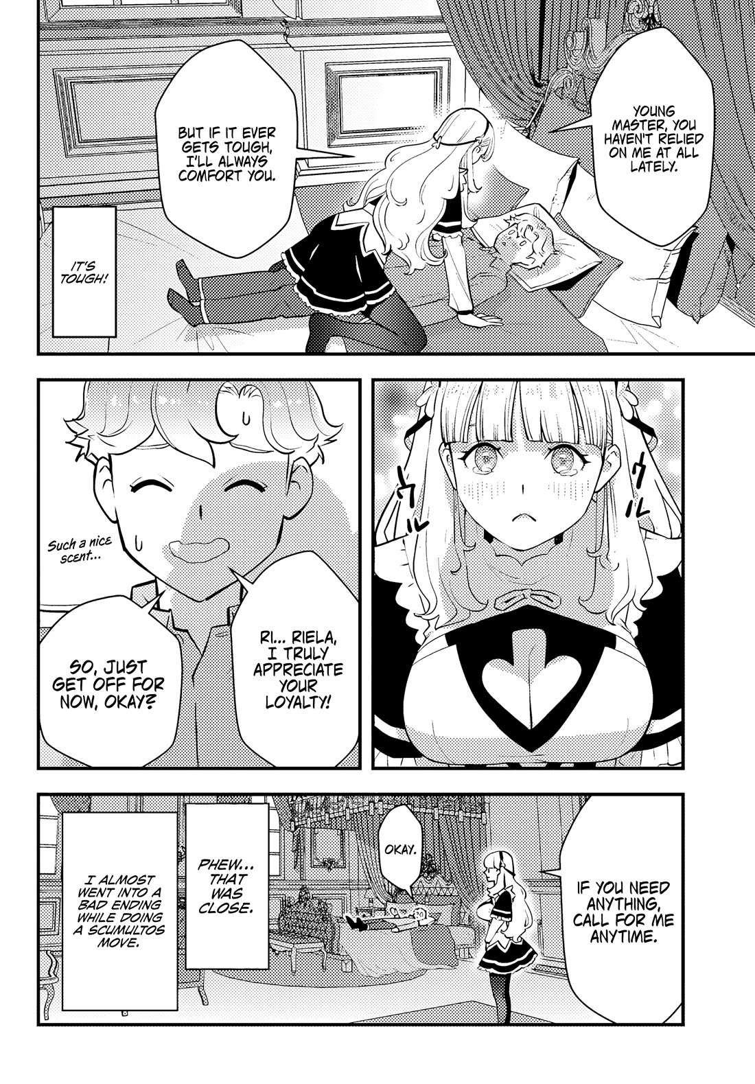 Scumless Oblige: Reborn as the Scummy Villain in an 18+ Adult Game, and I Absolutely Want to Seize the Mob Life Using My Knowledge of the Original Story Chapter 4 page 29 - Chapter 4
