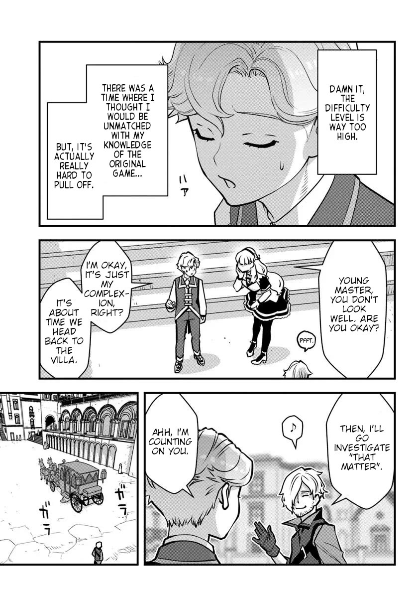 Scumless Oblige: Reborn as the Scummy Villain in an 18+ Adult Game, and I Absolutely Want to Seize the Mob Life Using My Knowledge of the Original Story Chapter 8 page 21 - Chapter 8