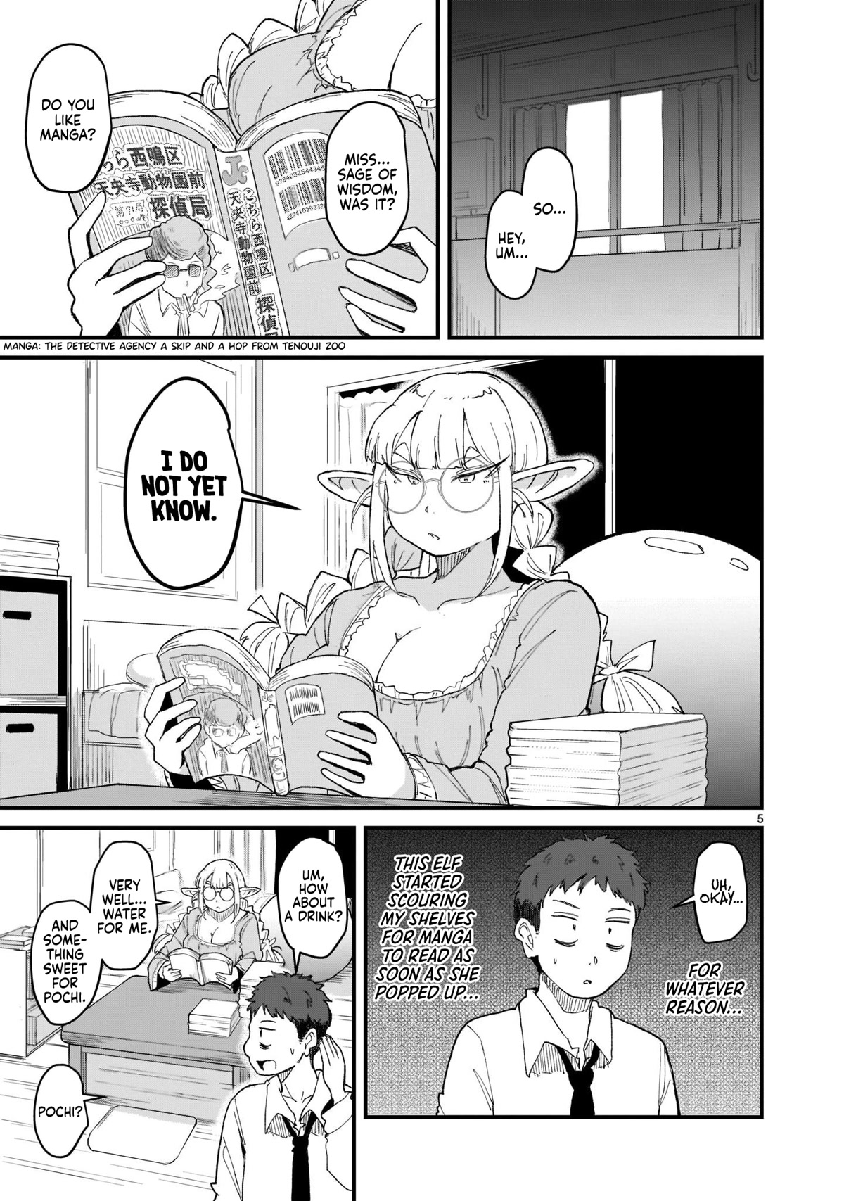 Search and Discovery With My Isekai Elf Chapter 1 page 8 - Chapter 1