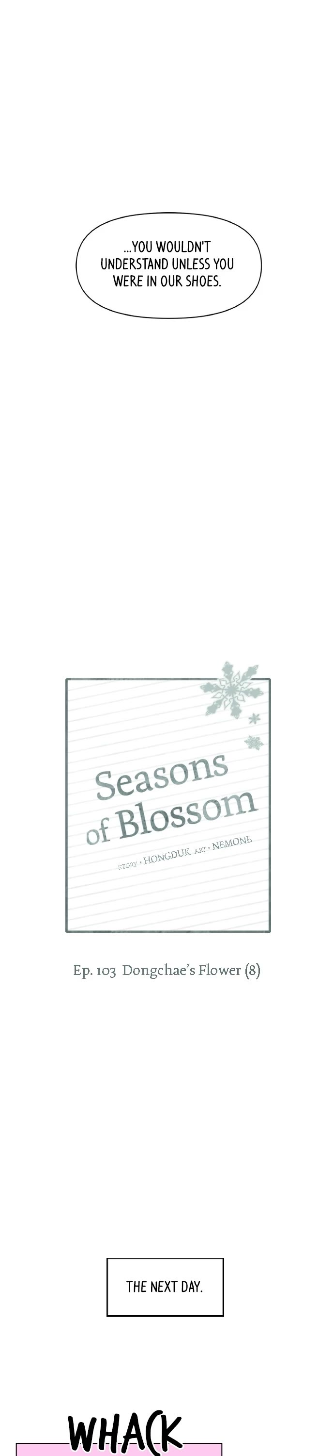 Seasons of Blossom Chapter 103 page 13 - Chapter 103: (S4) Ep. 103 - Dongchae's Flower (8)