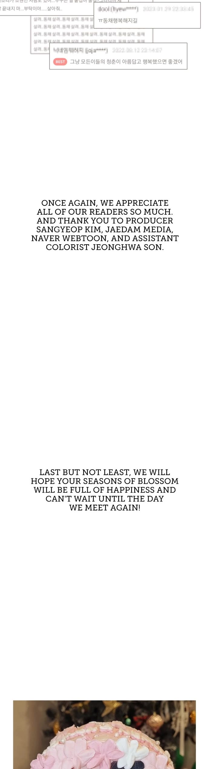 Seasons of Blossom Chapter 130 page 35 - Chapter 130: (S4) Ep. 130 - Dongchae's Flower (Epilogue) [END]