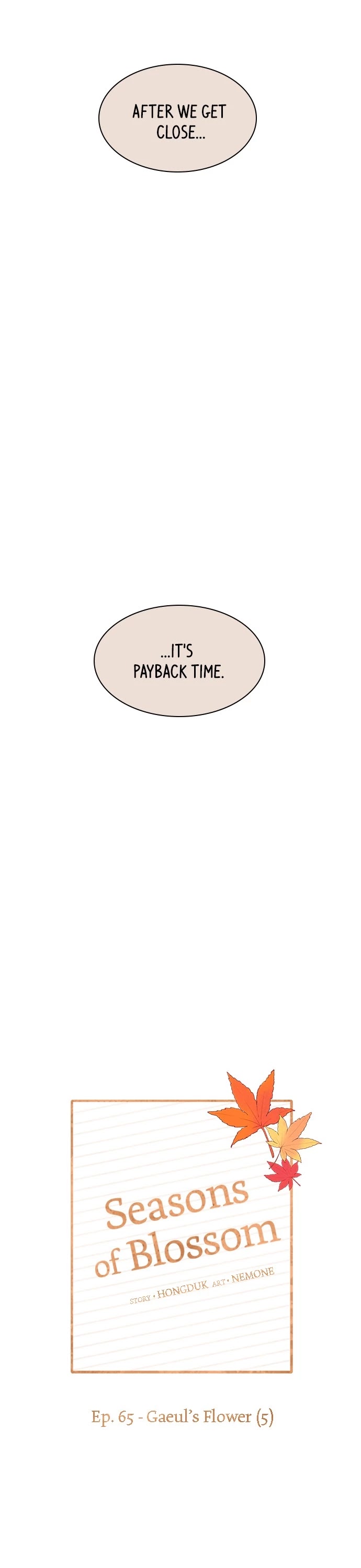 Seasons of Blossom Chapter 65 page 10 - Chapter 65: (S3) Ep. 65 - Gaeul's Flower (5)