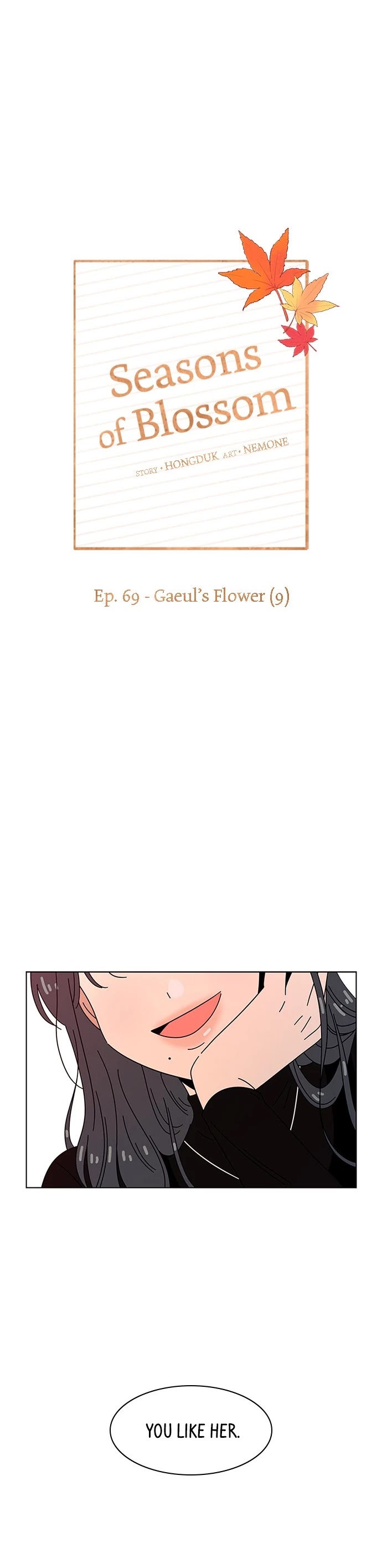 Seasons of Blossom Chapter 69 page 8 - Chapter 69: (S3) Ep. 69 - Gaeul's Flower (9)