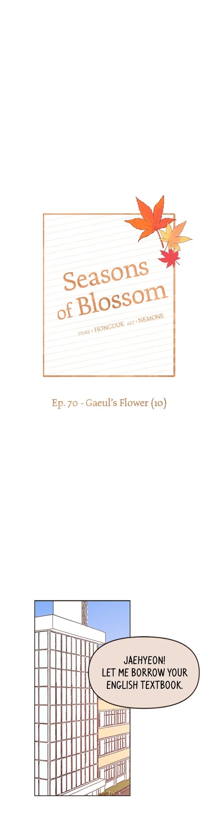 Seasons of Blossom Chapter 70 page 7 - Chapter 70: (S3) Ep. 70 - Gaeul's Flower (10)