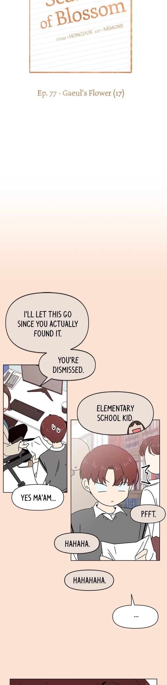 Seasons of Blossom Chapter 77 page 7 - Chapter 77: (S3) Ep. 77 - Gaeul's Flower (17)