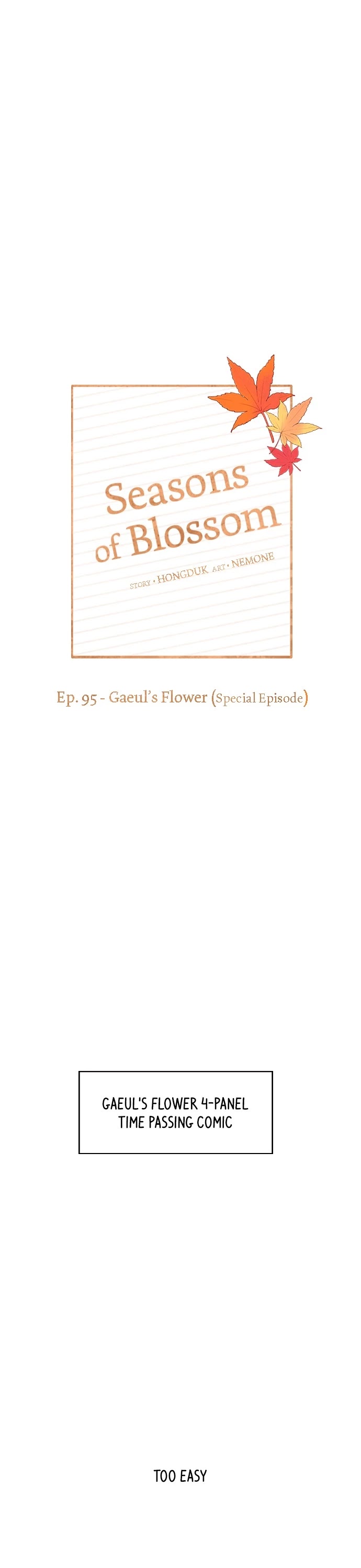 Seasons of Blossom Chapter 95 page 1 - Chapter 95: (S3) Ep. 95 - Gaeul's Flower (Special Episode)