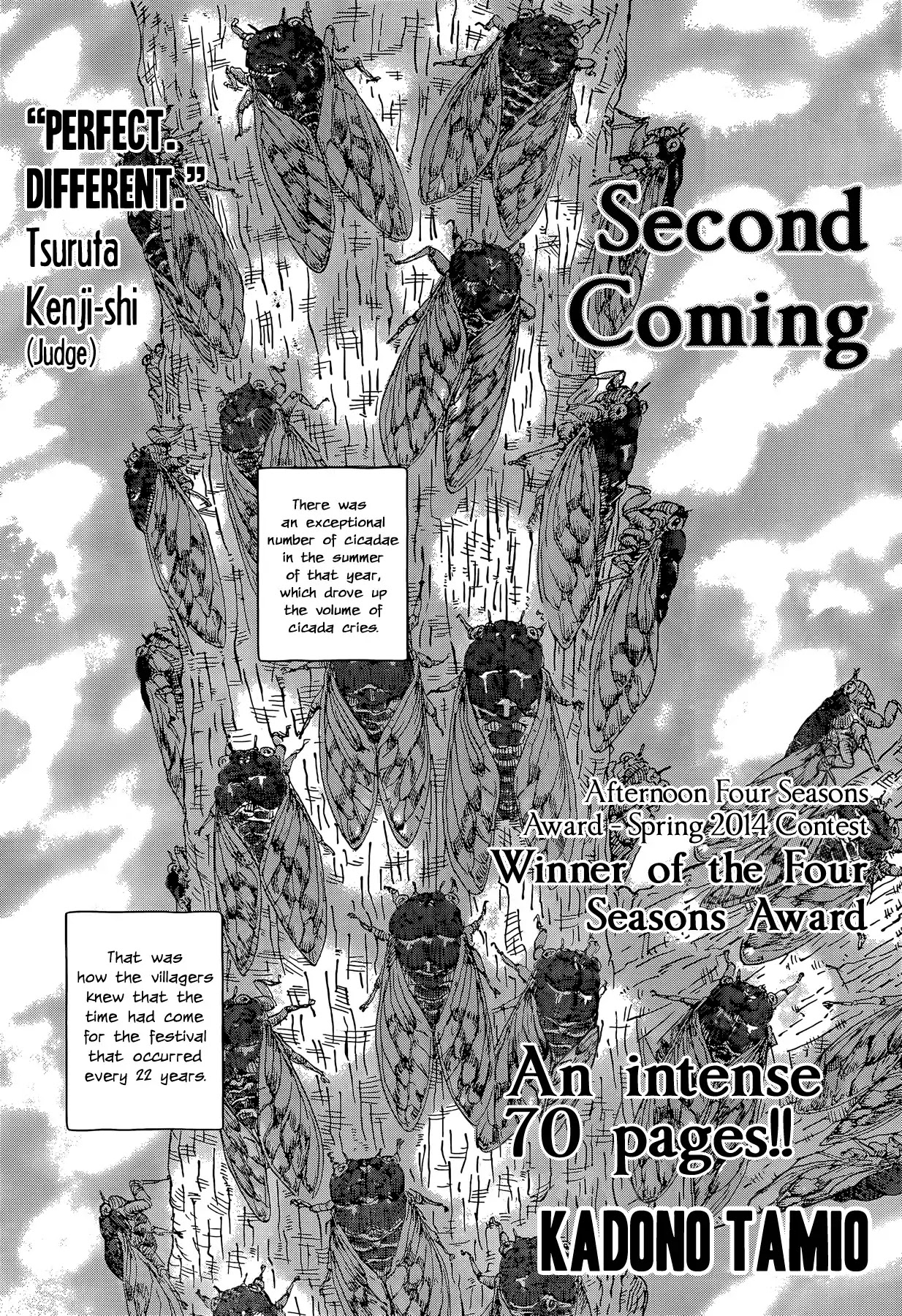 Second Coming Chapter 0 page 1 - Chapter 0: Oneshot